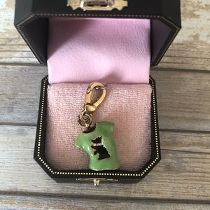 Juicy Couture Jewelry - Juicy Couture Scottie Dog T Shirt Pendant Charm Juicy Couture Jewelry - Juicy Couture Scottie Dog T Shirt Pendant Charm